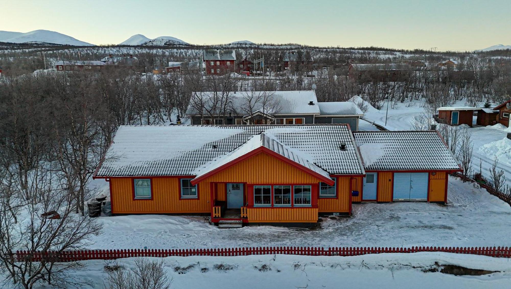 Lovely House In Abisko Exterior foto
